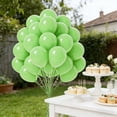 thumbnail image 5 of 50PCS Thickened Green Balloons 10 Inches Party Decoration Plastic Balloons Set for Arch Garland and Event Decor, 5 of 6