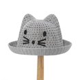 thumbnail image 2 of Otqutp 4 to 12Years Bucket Hat for Toddler Cat Sunshade Children's Hat Breathable Foldable Woven Hat Boy And Girl Baby Hat, 2 of 5