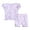Dumbo Purple, variant on Disney Winnie the Pooh Baby Girls' 2-Piece T-Shirt and Bike Shorts Set Pooh Eeyore Yellow