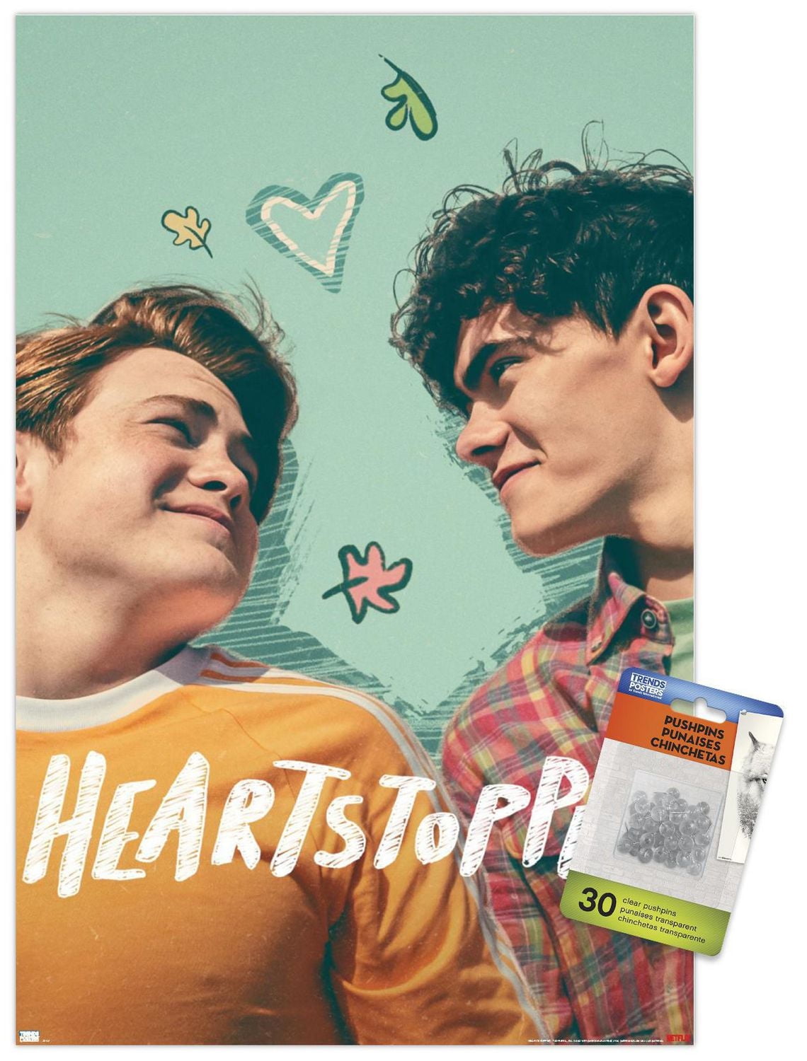 Netflix Heartstopper: Season 1 - One Sheet Wall Poster, 22.375" x 34"