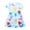 Z02 Sky Blue-b, variant on Dresses For Girls Short Sleeve Prints Dress Dance Party Dresses Girls Casual Dresses,Size 5-6 Years