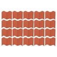 thumbnail image 1 of Mosiee 20Pcs Flexible Garden Edging Borders:Easy To Install & Stylish Landscape, 1 of 9