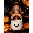 thumbnail image 5 of Halloween Cute Cotton Rope Baskets,Halloween Trick Or Treat Basket,Woven Storage Basket,Halloween Decorations Indoor, 5 of 6