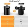 thumbnail image 2 of Electric Air Pump, Inflatable Mattress Inflator with 3 Air Nozzles, Fast Inflator for Inflatable Boat/Air Mattress-Good, 2 of 5