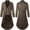 Coffee, variant on Men's Steampunk Vintage Tailcoat Jacket Gothic Frock Coat Uniform,XL,Purple