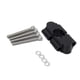 thumbnail image 2 of Elevador de manillar de motocicleta universal de 30 mm de altura, abrazadera de montaje de barra de aluminio compatible Negro 22mm, 2 of 9