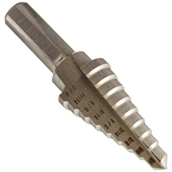 1/4-3/4 by 1/16 Increments Unibit, HSS Step Drill Bit