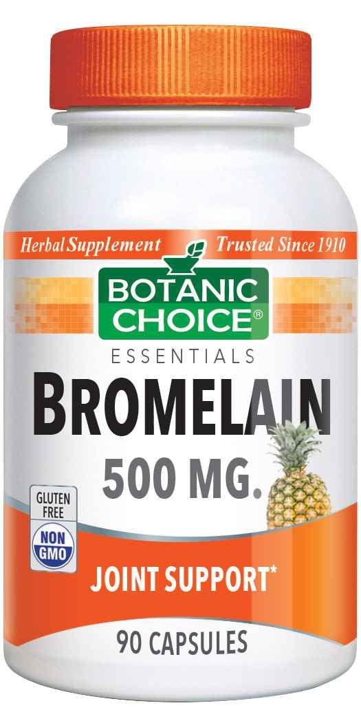 Botanic Choice Bromelain, 500 Mg, 90 Ct