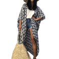thumbnail image 1 of Beach Cover Ups For Swimwear Loose Beach Sundress Bikini Cover Dressfor Beach Pool Sunscreen Top, 1 of 5