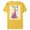 Yellow, variant on Disney Tangled Rapunzel Fashion Callouts T-Shirt- Short Sleeve Blended T-Shirt for Adults - Customized-Navy Heather