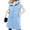 Sky Blue, variant on IUYRTFE Women's Longline Hooded Puffer Vest Full Zip Sleeveless Winter Coat with Pockets Solid Color