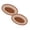Brown, variant on 2 Pcs Reusable Plastic Coloured Food Baskets Oval Plastic Fast Food Serving Baskets Plastic Storage Basket Bin for Hotdogs, Burgers, Fries, Sweets, Crisps, Snacks, 9.45x6.1 Inch, Black