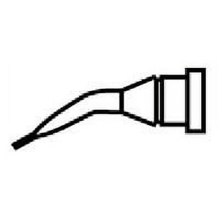 UPC: 0037103166685 | Weller / Cooper Tools – T0054442899 – .047 Bent Chisel Solder Tip LT4X