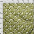 thumbnail image 3 of oneOone Cotton Poplin Light Green Fabric Sports Basket & Football Sewing Craft Projects Fabric Prints By Yard 56 Inch Wide, 3 of 4