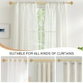thumbnail image 3 of OLV Gold Curtain Rods 36-88 Inch Decorative Vintage Crystal 1'' Diameter with Gold Foil Finials, 3 of 9