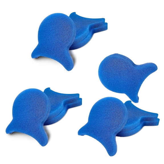 Pet hair removal tool for laundry, reusable dog and cat hair removal tool, can effectively remove pet hair, fluff and dander from bedding and clothes, suitable for washing machines and dryers, 10PCS