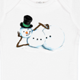 thumbnail image 4 of Inktastic Sassy Snowman in Top Hat Boys or Girls Baby Bodysuit, 4 of 5