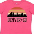 thumbnail image 4 of Inktastic Denver Colorado Skyline Vintage Boys or Girls Toddler T-Shirt, 4 of 5