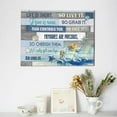 thumbnail image 3 of Beach Theme Bathroom Decor Wall Art Ocean Teal Turtle Pictures Sea Turtle Bathroom Decor Canvas Print Coastal Nautical Bathroom Decor Life Inspirational Quotes Painting For Bedroom Framed 12x16inch, 3 of 6