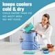 thumbnail image 4 of Paquete de 2 Hieleras Suaves XL Fit & Fresh Cool Coolers para Nevera en Color Verde Azulado, 4 of 7