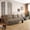 Camel + 4 Seat, variant on 107" Cloud Sectional Couch, Modern L-Shape Chaise, No Assembly, Deep Seat, Modular Sofa, Upholstered Corduroy, for Living Room Bedroom, Camel