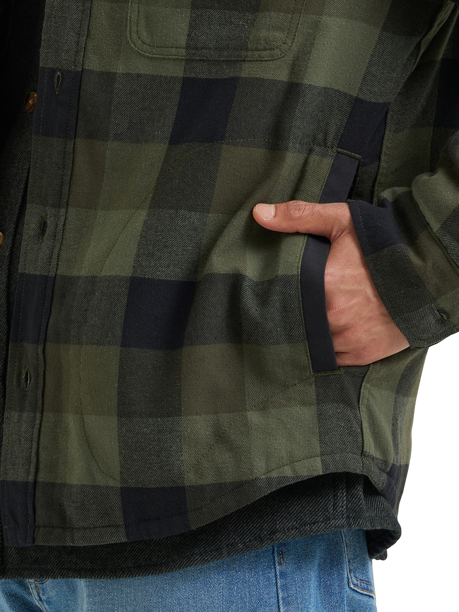 Wrangler® Men's Heavyweight Quilt-Lined Shirt Jacket