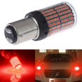 thumbnail image 3 of OUSITAID 1Pc 1157 LED Red Canbus 3014 144-SMD Car Turn Signal Brake Light No Flash, 3 of 5