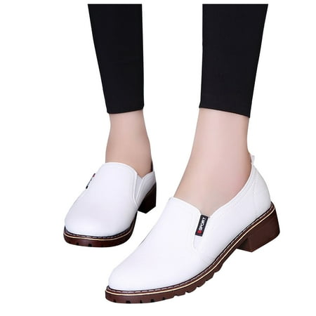 

Women s Ladies Shoes Fashion Ankle Flat Oxford Leather Casual Shoes Short Boots