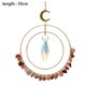 thumbnail image 2 of Moon Sun Catcher, molduras de cristal para el interior y el exterior del automóvil, prismas de piedras preciosas, detalles bohemios Adepaton CPB-US-DYP1038-2, 2 of 5