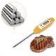 thumbnail image 4 of Termómetro para carne, resistente al agua, lectura instantánea, termómetro para alimentos, sonda de temperatura para cocina, 4 of 5