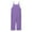 Purple, variant on Kids Girls Casual Summer Outfits with Pockets Spaghetti Strap Sleeveless Loose Girls Rompers 4-5 Years