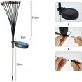thumbnail image 2 of nipocaio 2 Packs, Luciole, Lampe Solaire à LED, Jardin, Lumière Blanche Chaude, 2 of 5