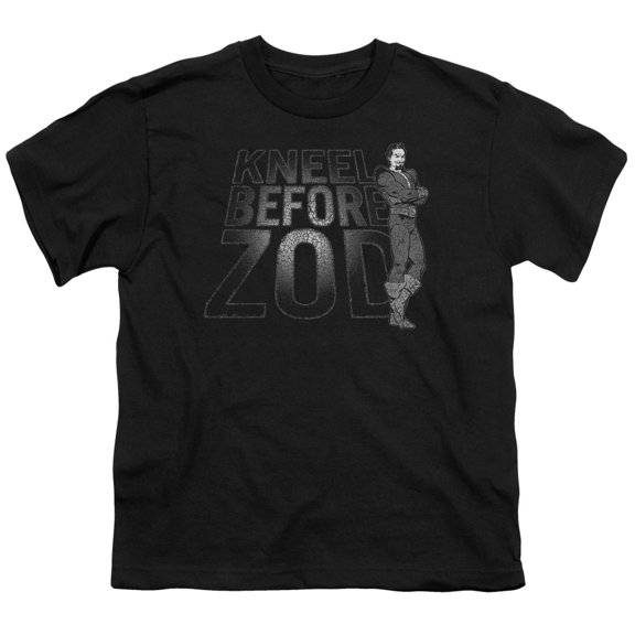 Dc - Kneel Zod - Youth Short Sleeve Shirt - Medium