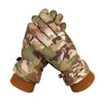 thumbnail image 1 of Fiudx Guantes de Invierno, Mitones Térmicos a Prueba de Viento, Dedos Conductores para Usar El Teléfono, Forro Polar Suave, Esquí, Ciclismo, Actividades Al Aire Libre, para Hombre y Mujer, Ajuste Elá, 1 of 2