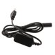 thumbnail image 4 of Cable de alimentación para batería ficticia LP-E6 5D2 5D3 5DS 6D 7D 7D2 Sunnimix Cable de alimentación del acoplador de CC, 4 of 6