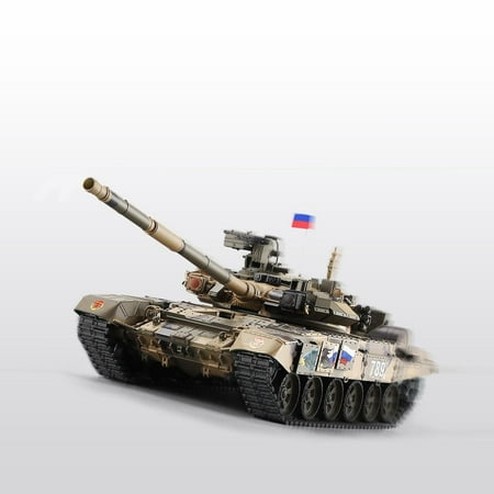 T 90 Tank Zerone 1/16 Upgraded Metal Military Army T90 RC Tank Model Tracks Sprockets 3938, Remote Control Model Tank, RC Tank Toy ()