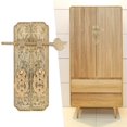 thumbnail image 3 of Cabinet Faceplate, Cabinet Backplates For Handles, Bronze Botanical Pattern Retro Chinese Cabinet Handles For Cabinet, Door,  Drawer, Desk, 3 of 8