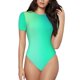 thumbnail image 1 of Fotbe blue green colors Body de Mujer con Cuello Redondo y Mangas Cortas, Sin Mangas Ajustado, Suave, Cómodo y Básico-X-Large, 1 of 7