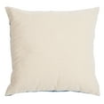 thumbnail image 3 of SAFAVIEH Kelsa 18" x 18" Metallic Plush Pillow, Blue, 3 of 5