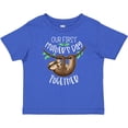 thumbnail image 3 of Inktastic Our 1st Mothers Day Together Cute Mom and Baby Sloth Boys or Girls Baby T-Shirt, 3 of 5
