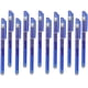 thumbnail image 1 of 12 piezas de lápiz borrable con bolígrafos de 0.5 mm estudiante escribiendo bolígrafos tintas azules borrables bolígrafos, 1 of 8