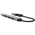 thumbnail image 2 of Methold Convertidor divisor de transferencia de datos del dispositivo adaptador de dispositivos Hub USB 5 en 1 Cables de computadora, 2 of 6