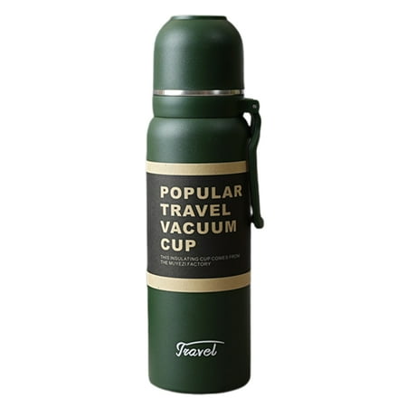 

YFan 650ml/850ml Vacuum Flask Leak-proof Wide Mouth Stainless Steel Double Wall Insulated Water Bottle for Outdoor