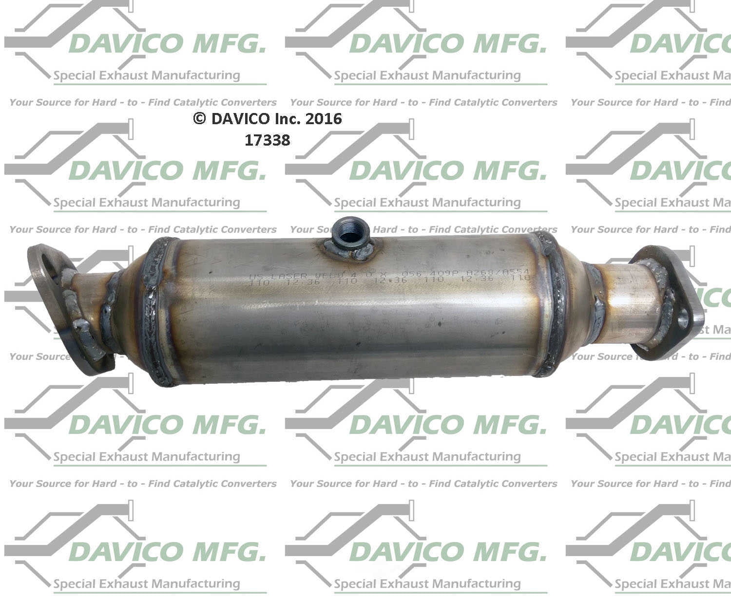 Davico Mfg 17338 Direct-Fit Catalytic Converter