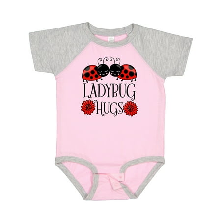 

Inktastic Ladybug Hugs Cute Pair of Ladybugs Gift Baby Boy or Baby Girl Bodysuit