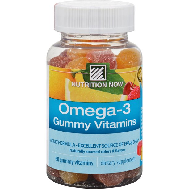 Nutrition Now Omega3 Lemon 60 Gummies