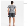 thumbnail image 3 of LYMAYTER Men's Tight High Shorts for S-2XL Fake Two Piece Shorts Stretch Sports Shorts, 3 of 8