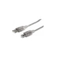 thumbnail image 1 of Cable Manhattan  Cable USB 3 m USB A to USB B Macho 340458, 1 of 2