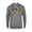 Athletic Heather, variant on Lucasfilm Indiana Jones Vintage Map and Skull - Pullover Hoodie for Adults - Customized-Black
