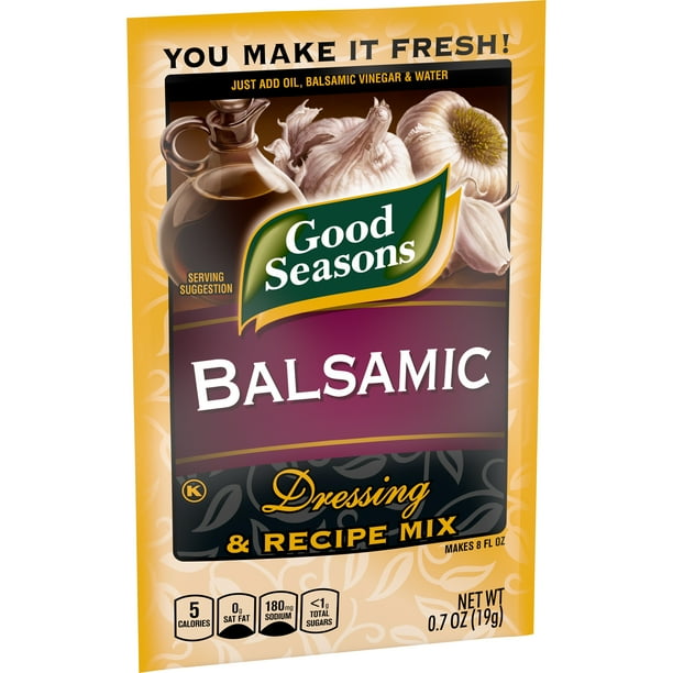 Good Seasons Balsamic Dry Salad Dressing and Recipe Mix, .7 oz Packet